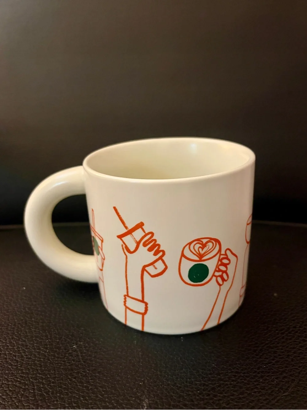 NWT STARBUCKS KITCHEN Coffee for All WINTER 2026 Cheers 12oz 355mL Ceramic Mug